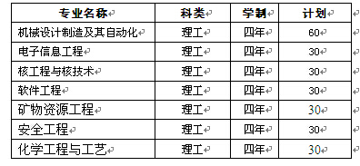 南华大学2014年教育部卓越工程师培养计划