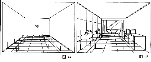 室内透视