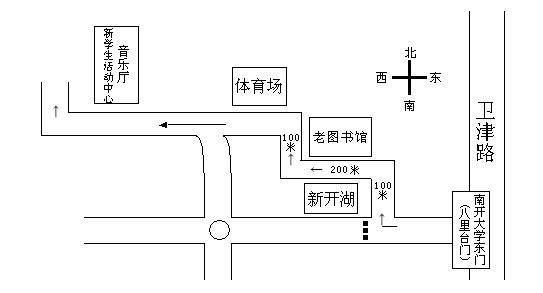 进校之后的地图