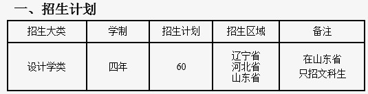 大连理工大学2013年艺术类专业招生计划