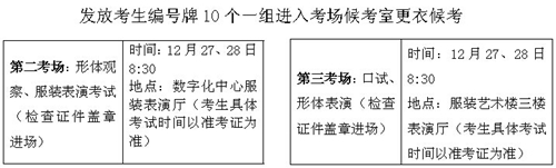 2015年湖北戏剧与影视学类统考（服装表演专业）报考须知2