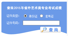 浙江科技学院2015年艺术类专业校考成绩查询