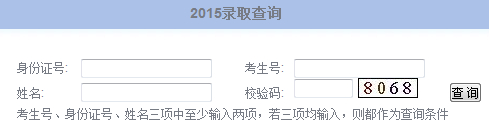 贵州民族学院人文科技学院2015年高考录取查询