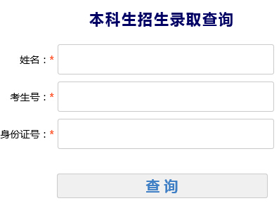 国际关系学院2015年高考录取结果查询