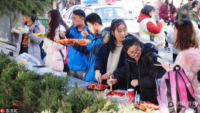 艺考之路，从午餐时露天吃盒饭开始3