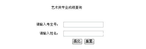 中国劳动关系学院2010年艺术类专业成绩查询