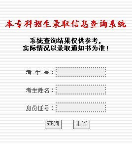 长春工业大学2010年艺术类高考录取查询