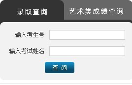 贵州财经学院2010年艺术类高考录取查询