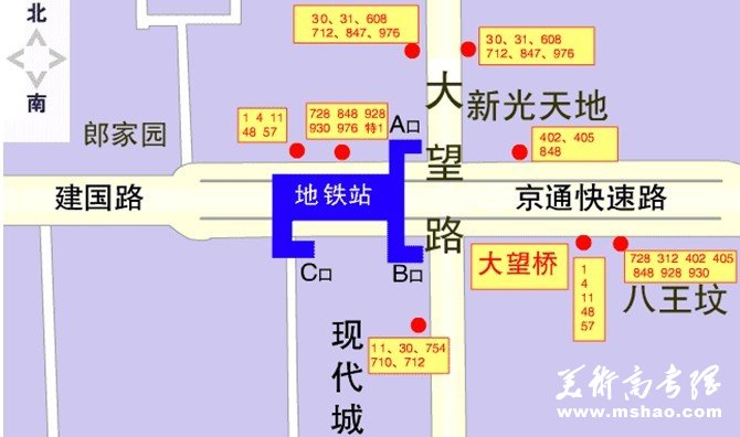 中央美术学院燕郊校区乘车路线及地图