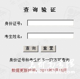 2011年安徽农业大学艺术类专业成绩查询