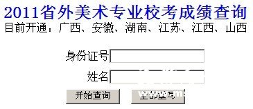 2011年河南科技学院艺术招生考试成绩查询