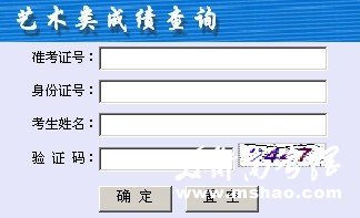 2011年宁夏师范学院艺术专业成绩查询