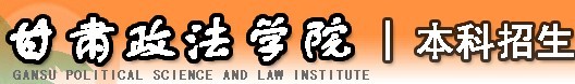 2011年甘肃政法学院艺术类高考录取查询