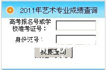 2011年湖北经济学院艺术类专业成绩查询