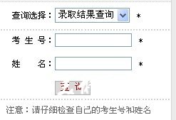 西南科技大学2013高考录取查询